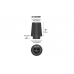 Універсальний фільтр AEM Brute Force Dryflow 4" (102 мм) 21-2057BF